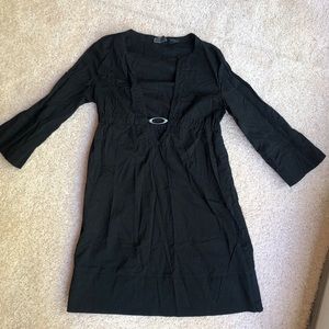 SOLD
Black swim coverup dress